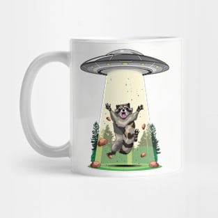 Cosmic Bandit: Raccoon's Galactic Adventure Mug